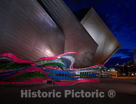 Photo- The Frederic C. Hamilton Building in Denver, Colorado, Holds The Modern and Contemporary Art, African Art and Oceanic Art Collections at The Denver Art Museum 2