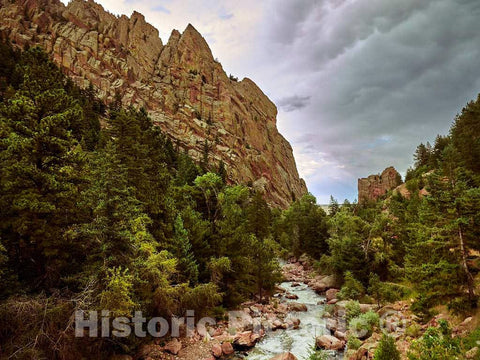 Photo - Stream in Eldorado Canyon State Park in Boulder County, Colorado- Fine Art Photo Reporduction