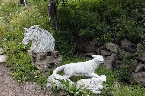 Photo- Art Carved from Marble in The Town of Marble, Below The Quarry in Gunnison County, Colorado, Where The town's Namesake Mineral has Long Been mined 3 Fine Art Photo