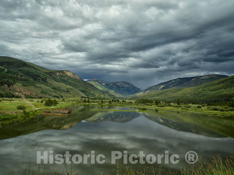 Photo - Camp Hale Pond, Near The headwaters of The Eagle River in Eagle County, Colorado's Upper Eagle River Canyon- Fine Art Photo Reporduction
