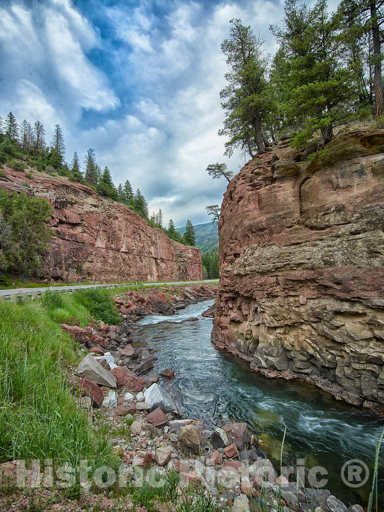 Photo - The Crystal River, a Trout fisher's Paradise Near Redstone, Colorado- Fine Art Photo Reporduction