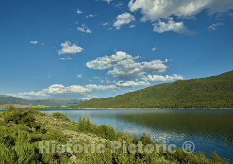Photo - One of Lake County, Colorado's Twin Lakes, Near The Small Town of The Same Name at The East end of The Top of The Rockies Independence Pass- Fine Art Photo Reporduction