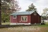 Photo - Each cabin at the Along the Lake Resort, along Sibley Pond near Canaan, Maine- Fine Art Photo Reporduction