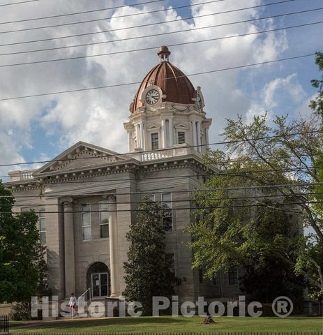 Photo- The Lee County Courthouse in Tupelo Mississippi 2 Fine Art Photo Reproduction