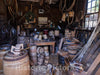 Photo - Dinsmore Shop Cooperage at The Strawbery Banke Outdoor History Museum Located in The South End Historic District of Portsmouth, New Hampshire- Fine Art Photo Reporduction