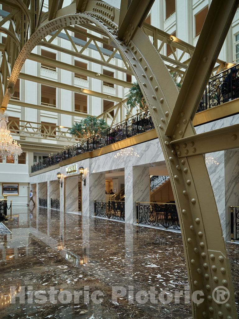Photo- Lobby. The Old Post Office and Clock Tower, Washington, D.C. 1 Fine Art Photo Reproduction