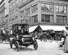 Historic Black & White Photo - Minneapolis, Minnesota - Traffic on Nicollet Avenue, c1905 -