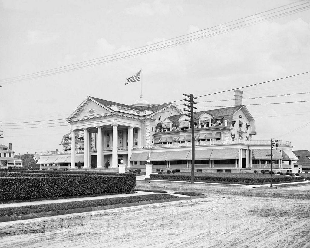 Historic Black & White Photo - Allenhurst, New Jersey - Allenhurst, c1904 -