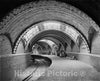 New York City Historic Black & White Photo, City Hall Subway Station, c1903 -