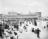 Historic Black & White Photo - New York City, New York - On the beach, Rockaway, c1904 -
