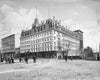 Washington D.C. Historic Black & White Photo, The Ebbitt House, 14th & F Streets, c1903 -