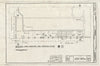 Blueprint Penstock Area Beneath The Counting House, Existing Conditions - Boott Cotton Mills, John Street at Merrimack River, Lowell, Middlesex County, MA