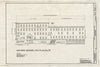 Blueprint Southwest Elevation - Mill #9 and Mill #8 - Boott Cotton Mills, John Street at Merrimack River, Lowell, Middlesex County, MA