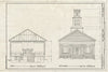 Blueprint HABS Mass,10-NANT,91- (Sheet 4 of 8) - First Baptist Church, 1 Summer Street, Nantucket, Nantucket County, MA
