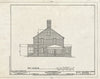 Blueprint HABS Mass,10-NANT,92- (Sheet 9 of 15) - Worth-Gardner House, 3 Academy Lane, Nantucket, Nantucket County, MA