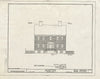 Blueprint HABS Mass,10-NANT,97- (Sheet 6 of 15) - Hinchman House, 7 Milk Street, Nantucket, Nantucket County, MA