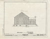 Blueprint HABS Mass,10-NANT,97- (Sheet 7 of 15) - Hinchman House, 7 Milk Street, Nantucket, Nantucket County, MA