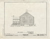 Blueprint HABS Mass,10-NANT,97- (Sheet 9 of 15) - Hinchman House, 7 Milk Street, Nantucket, Nantucket County, MA