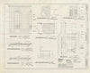 Blueprint HABS Mass,13-BOST,143A- (Sheet 8 of 8) - Charles Street Jail Complex, Jail, 215 Charles Street, Boston, Suffolk County, MA