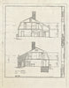 Blueprint HABS Mass,10-NANT,111- (Sheet 8 of 11) - Silas Paddack House, 18 India Street, Nantucket, Nantucket County, MA