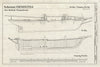 Blueprint Profile and Framing Profile - Schooner Ernestina, New Bedford Whaling National Historical Park State Pier, New Bedford, Bristol County, MA