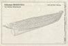 Blueprint Hull and Deck Framing - Schooner Ernestina, New Bedford Whaling National Historical Park State Pier, New Bedford, Bristol County, MA