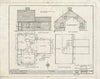 Blueprint HABS MA-237 (Sheet 2 of 4) - Martha Hoxie House, Sandwich, Barnstable County, MA
