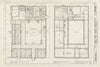 Blueprint First Floor & Basement Plans - Fenway Court, 280 The Fenway, Boston, Suffolk County, MA