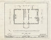 Blueprint First Floor Plan - Reynold's Tavern, 4 Church Circle at Franklin Street, Annapolis, Anne Arundel County, MD
