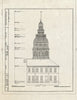 Blueprint HABS MD,2-Anna,4- (Sheet 2 of 3) - Maryland State House, State Circle, Annapolis, Anne Arundel County, MD