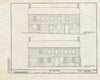Blueprint HABS MD,2-GAMB,1- (Sheet 2 of 3) - First Free School, Rutland Road, Gambrills, Anne Arundel County, MD