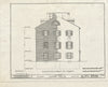 Blueprint HABS MD,4-BALT,14- (Sheet 7 of 14) - Caton House, Lombard & South Front Streets, Baltimore, Independent City, MD