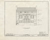 Blueprint HABS MD,4-BALT,21- (Sheet 3 of 9) - 1734-1736 Orleans Street (Double House), Baltimore, Independent City, MD