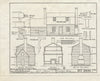Blueprint HABS MD,5-,1- (Sheet 2 of 3) - Old House-Eltonhead Manor, Little Cove Point Road, Cove Point, Calvert County, MD