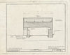 Blueprint HABS MD,4-BALT,5B- (Sheet 4 of 6) - Fort McHenry, Powder Magazine, East Fort Avenue at Whetstone Point, Baltimore, Independent City, MD
