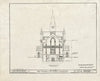 Blueprint HABS MD,4-BALT,18- (Sheet 4 of 17) - St. Mary's Seminary Chapel, North Paca Street & Druid Hill Avenue, Baltimore, Independent City, MD