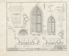 Blueprint HABS MD,4-BALT,18- (Sheet 12 of 17) - St. Mary's Seminary Chapel, North Paca Street & Druid Hill Avenue, Baltimore, Independent City, MD