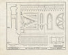 Blueprint HABS MD,4-BALT,18- (Sheet 15 of 17) - St. Mary's Seminary Chapel, North Paca Street & Druid Hill Avenue, Baltimore, Independent City, MD