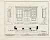 Blueprint HABS MD,4-BALT,15- (Sheet 1 of 2) - 832 South Hanover Street (Store Front), Baltimore, Independent City, MD