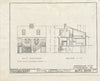 Blueprint HABS MD,4-BALT,13- (Sheet 3 of 3) - 520-522 South Chapel Street (Double House), Fell's Point, Baltimore, Independent City, MD