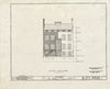 Blueprint HABS MD,4-BALT,11- (Sheet 7 of 14) - 107 West Monument Street (House), 107 West Monument Street, Baltimore, Independent City, MD