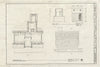 Blueprint HABS MD,16-ROCVI,2- (Sheet 3 of 5) - Baltimore & Ohio Railroad, Station & Freight House, 98 Baltimore Road, Rockville, Montgomery County, MD