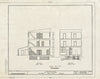 Blueprint HABS MD,4-BALT,164- (Sheet 6 of 8) - 812 South Ann Street (House), Baltimore, Independent City, MD