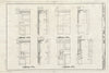 Blueprint HABS MD,22-Sharp.V,8- (Sheet 8 of 9) - Philip Pry Farm, House, Boonsboro Pike (SR 34), Sharpsburg, Washington County, MD