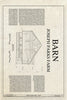 Blueprint HABS MD,22-Sharp.V,11-A- (Sheet 1 of 8) - Joseph Parks Farm, Barn, Sharpsburg, Washington County, MD