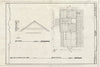 Blueprint HABS MD,22-Sharp.V,33-A- (Sheet 3 of 4) - Otto Farm, House, Burnside Bridge Road, Sharpsburg, Washington County, MD