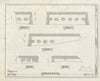 Blueprint HABS MD,17-FOWA,5- (Sheet 18 of 27) - Fort Washington, Fort, 13551 Fort Washington Road, Fort Washington Forest, Prince George's County, MD