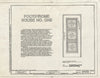 Blueprint HABS MD,16-SILSPR,1- (Sheet 1 of 4) - Polychrome House No. 1, 9900 Colesville Road (U.S. Route 29), Silver Spring, Montgomery County, MD
