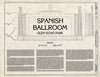 Blueprint HABS MD,16-GLENEC,3B- (Sheet 1 of 14) - Glen Echo Park, Spanish Ballroom, 7300 MacArthur Boulevard, Glen Echo, Montgomery County, MD
