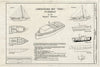 Blueprint HAER MD,21-TILG.V,1A- (Sheet 1 of 1) - Kathryn, Pushboat Yawl, Dogwood Harbor, Chesapeake Bay, Tilghman, Talbot County, MD
